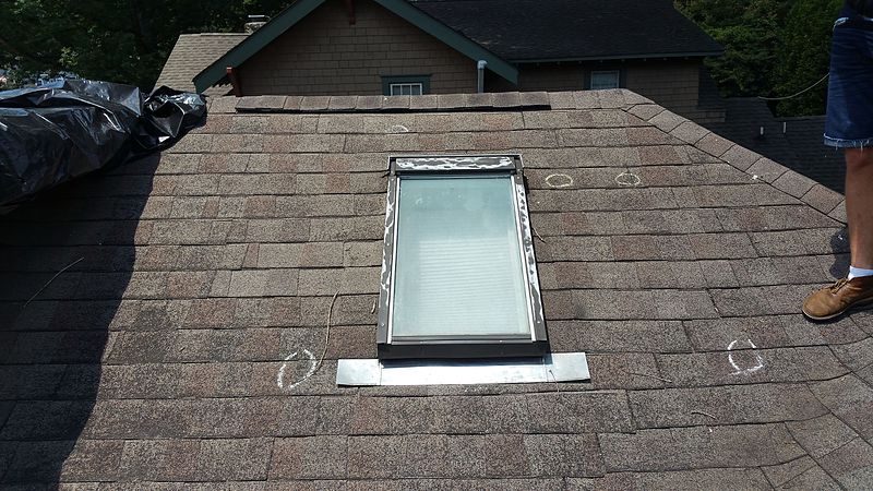 skylight repair process
